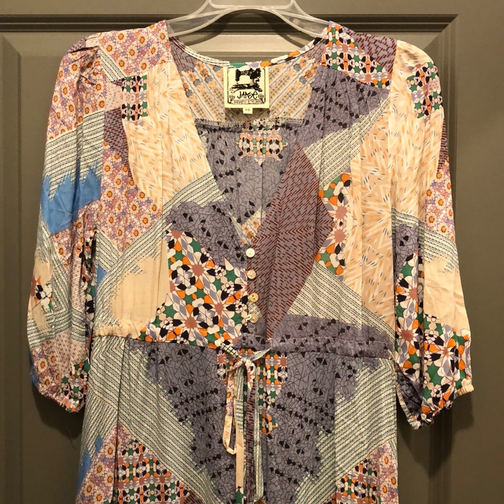 Boho midi dress boutique